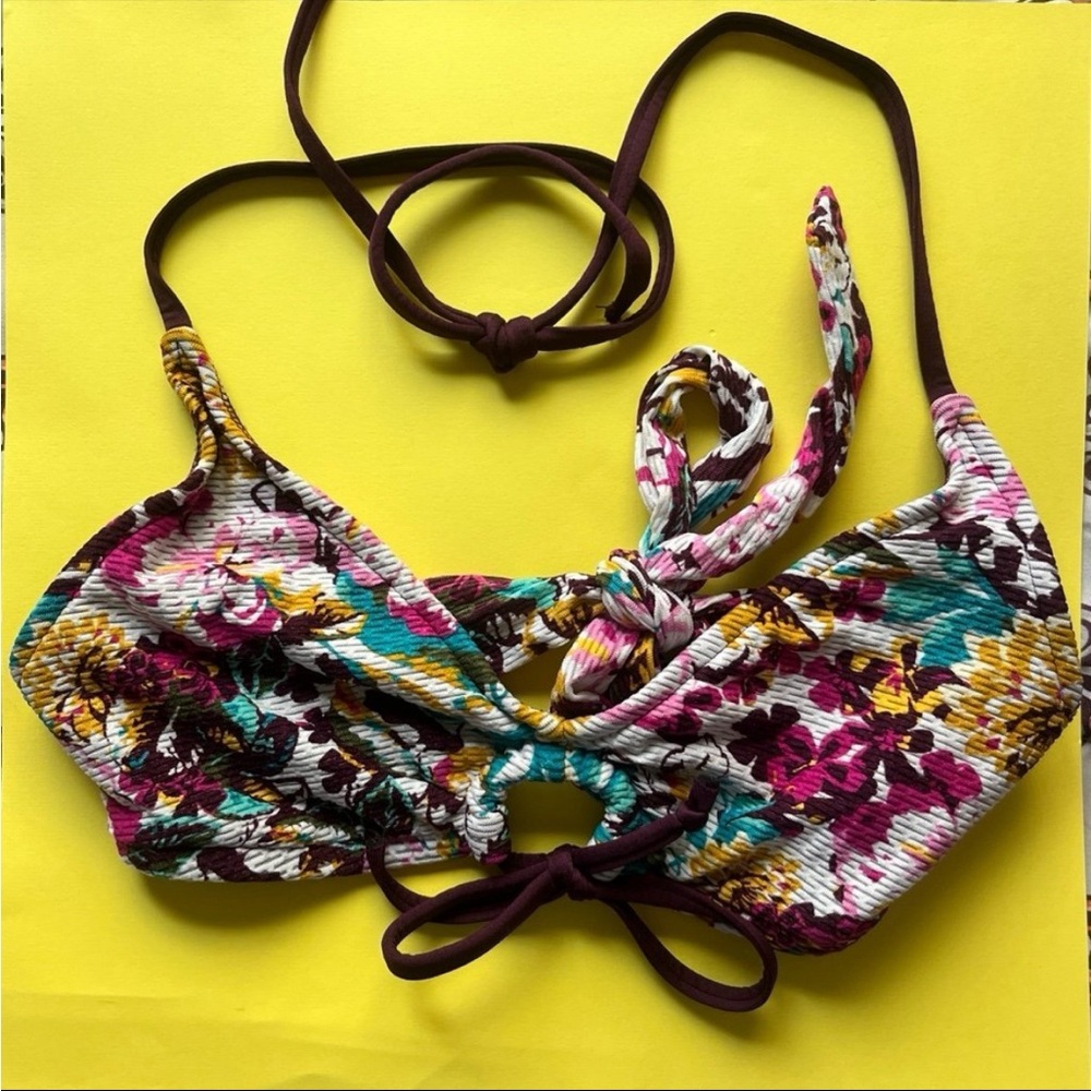 Bikini Top Floral Women’s Small Mossimo Target